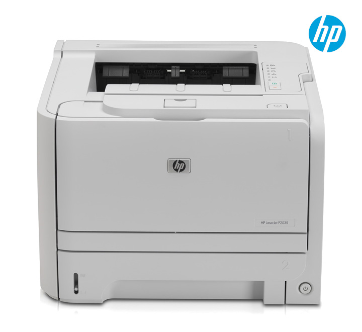 เครื่องปริ้น Hp Laserjet P2035 Printer ราคาถูก พิมพ์คมชัด  พิมพ์งานเร็วได้เยอะ