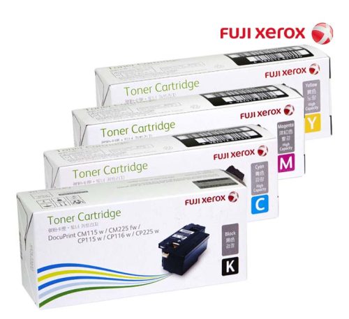 หมึกแท้ Fuji Xerox CT 202264 ทั้ง 4 สี คุณภาพดี ถูกมาก