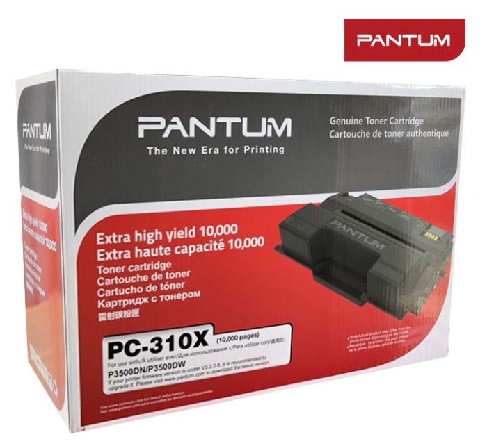 ตลับหมึก Pantum PC310X Toner Original ของแท้ ขนาดใหญ่ ราคาไม่แพง