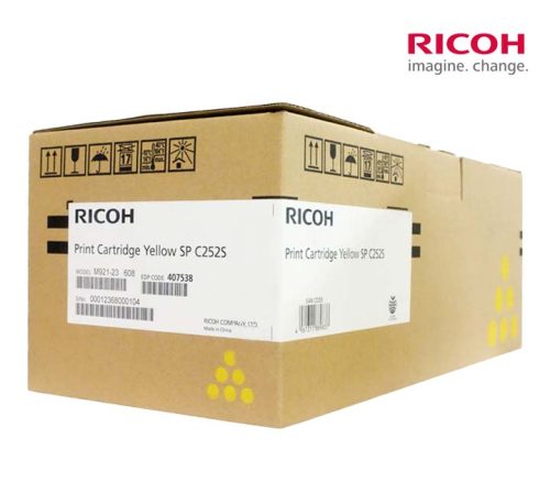 ตลับหมึก Ricoh 407538 Toner รุ่น C252S Original ของแท้ 100% คุณภาพดี