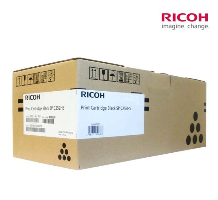 ตลับหมึก Ricoh 407720 Toner รุ่น C252HS Original ของแท้ 100% คุณภาพดี