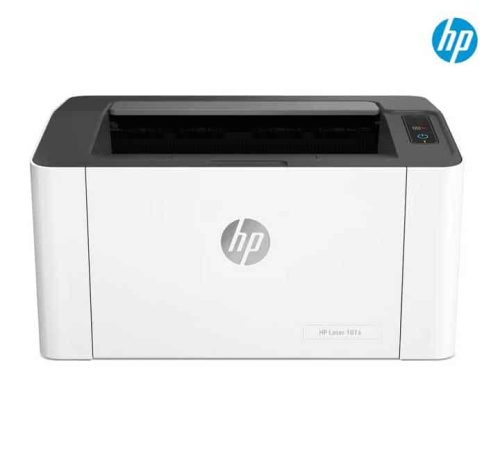 เครื่องปริ้นเตอร์ HP Laser 107A Printer / 4zb77a พิมพ์เร็ว หมึกพิมพ์ถูกมาก รุ่นใหม่ล่าสุด