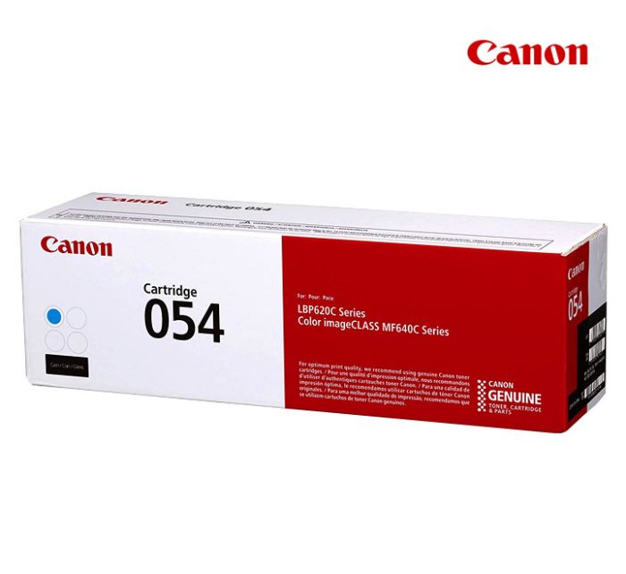 ตลับหมึก Canon CRG 054 Toner Original สีฟ้า ของแท้ 100% คุณภาพดี